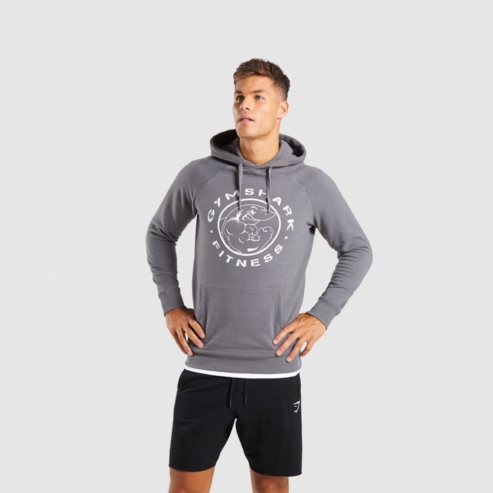 Gymshark Charcoal Men's Legacy Hoodie Size S